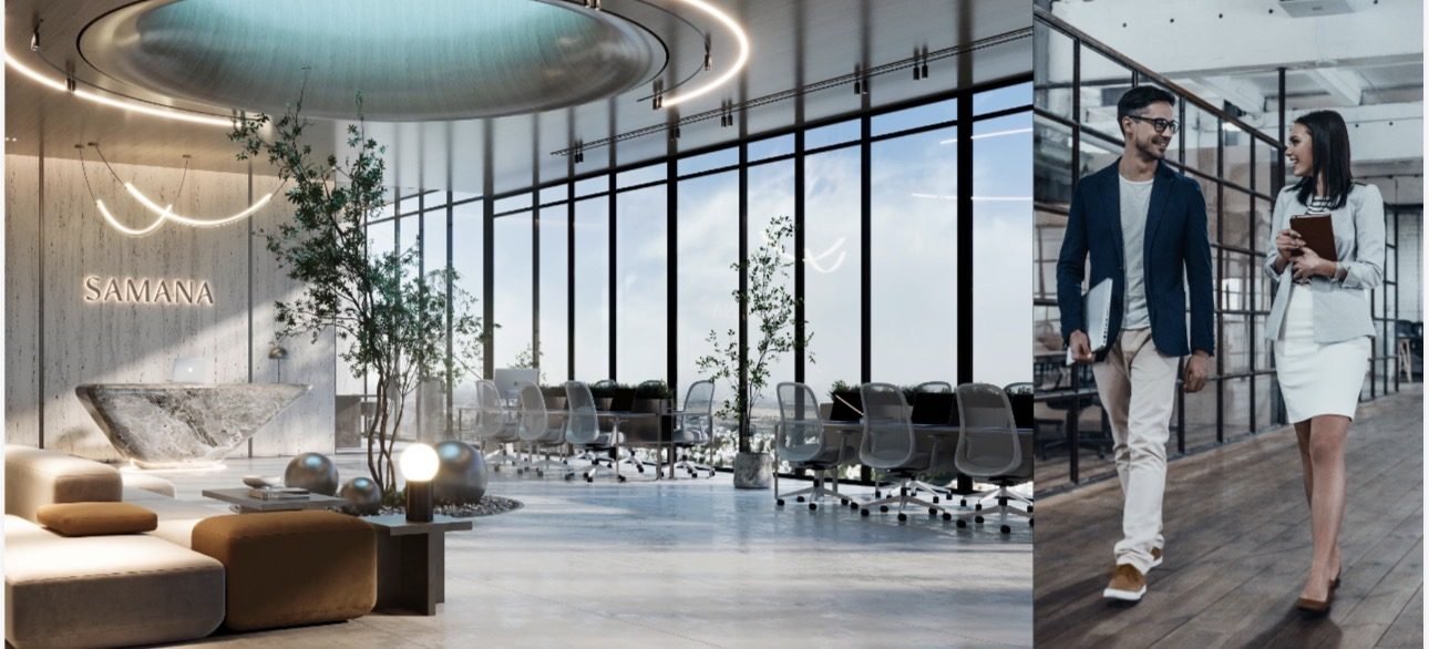 Samana Business Park 2 — office lobby